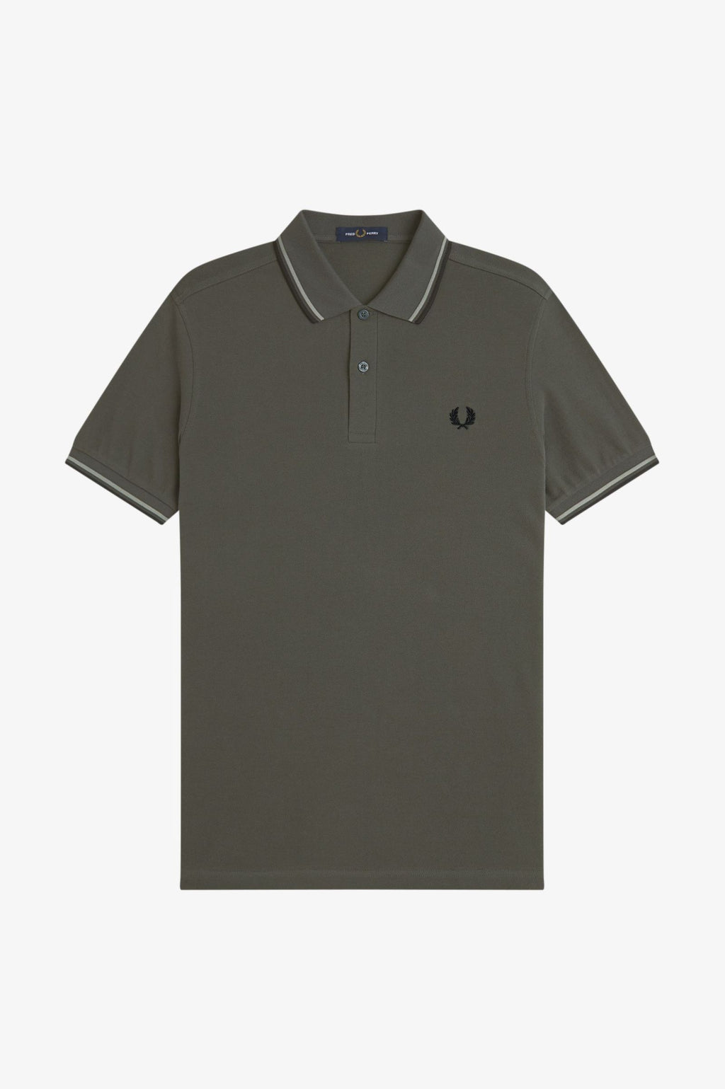 Polo's korte mouw groen Fred Perry