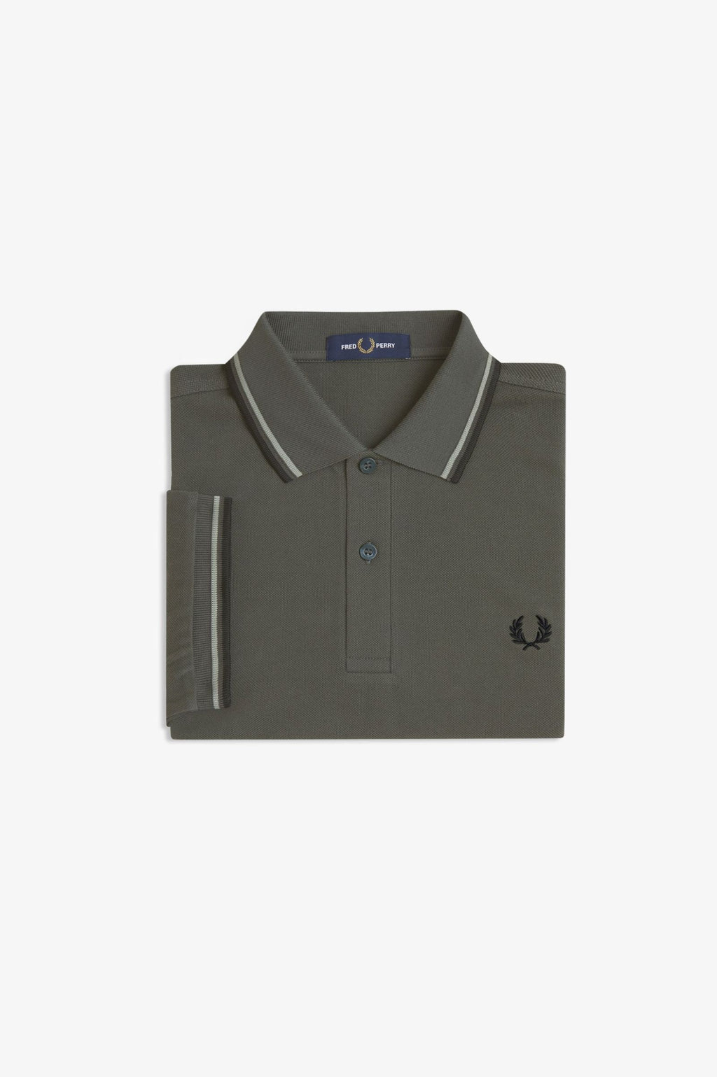 Polo's korte mouw groen Fred Perry
