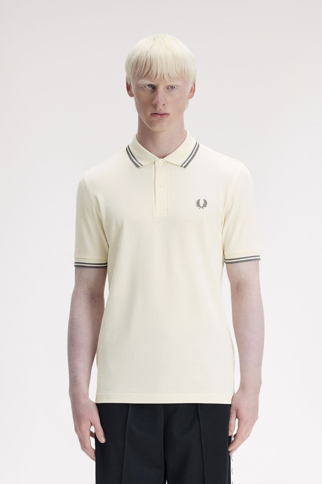 Polo's korte mouw wit Fred Perry