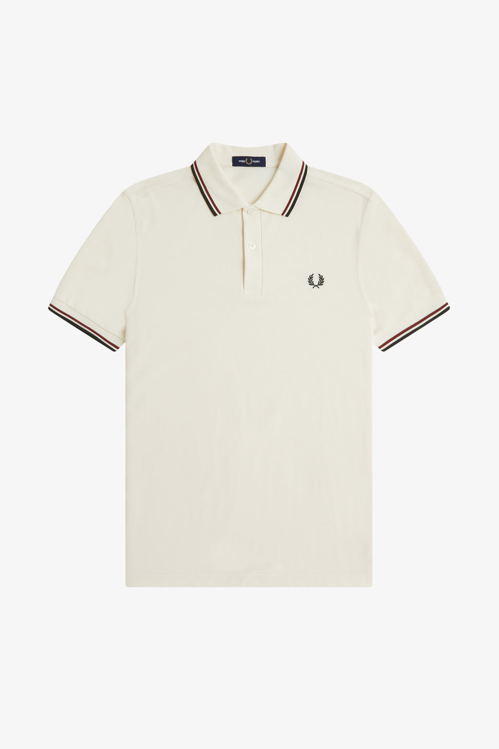 Polo's korte mouw beige Fred Perry