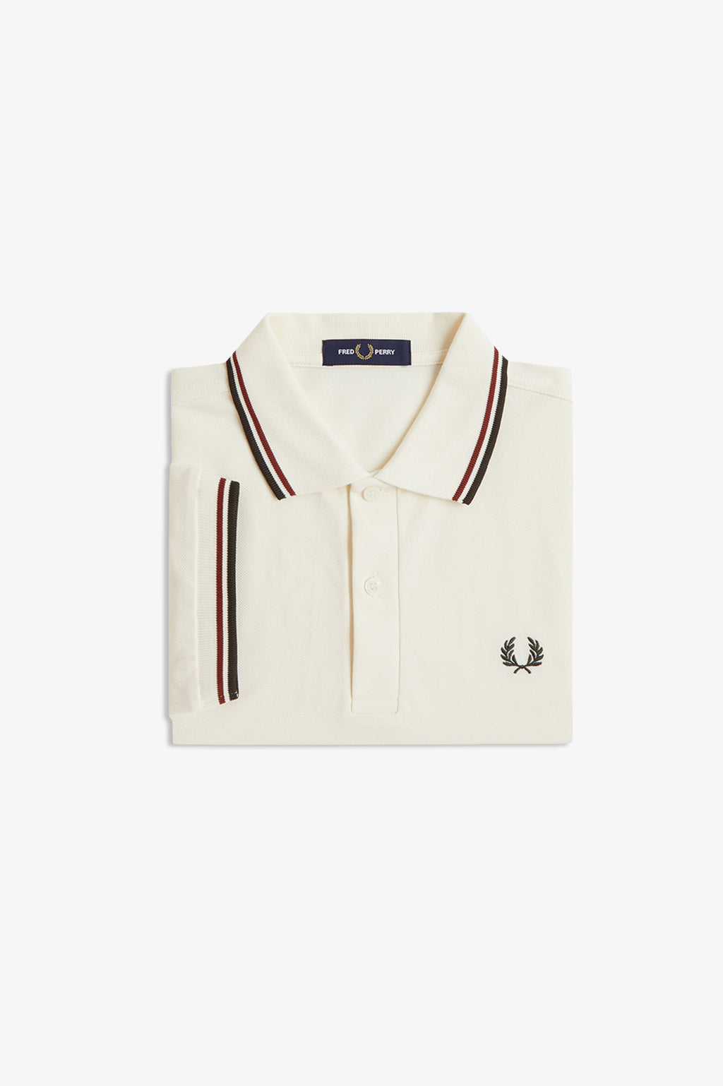 Polo's korte mouw beige Fred Perry