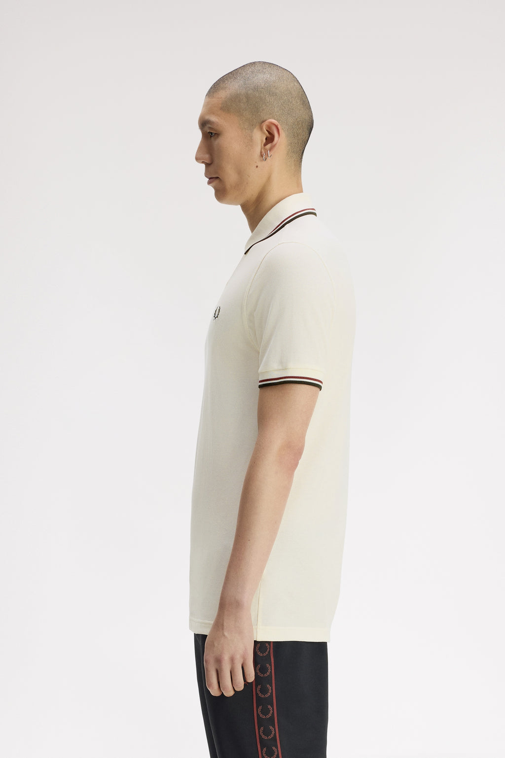 Polo's korte mouw beige Fred Perry