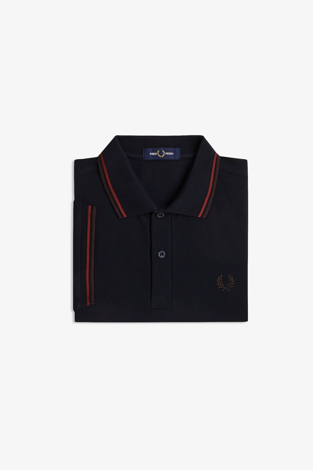 Polo's korte mouw navy Fred Perry