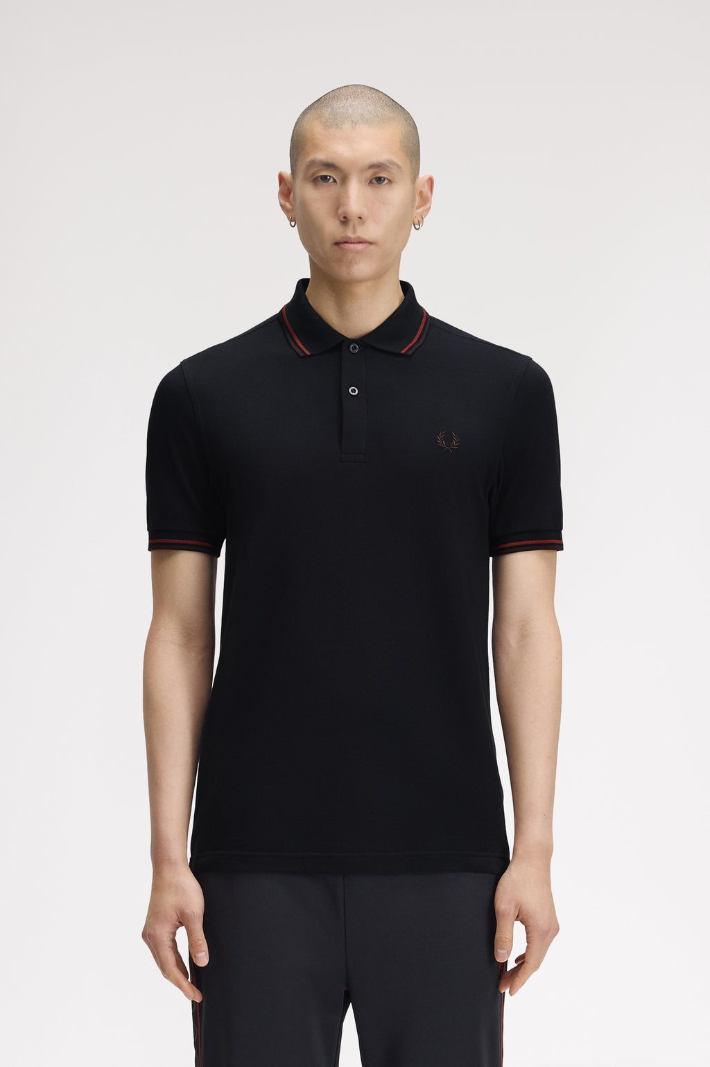 Polo's korte mouw navy Fred Perry