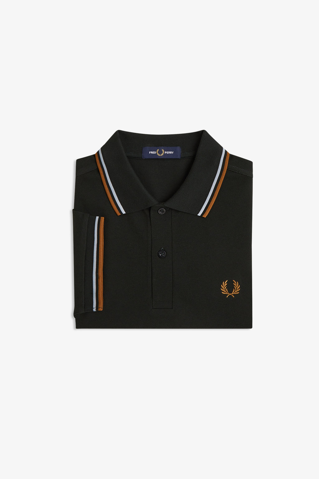 Polo's korte mouw groen Fred Perry