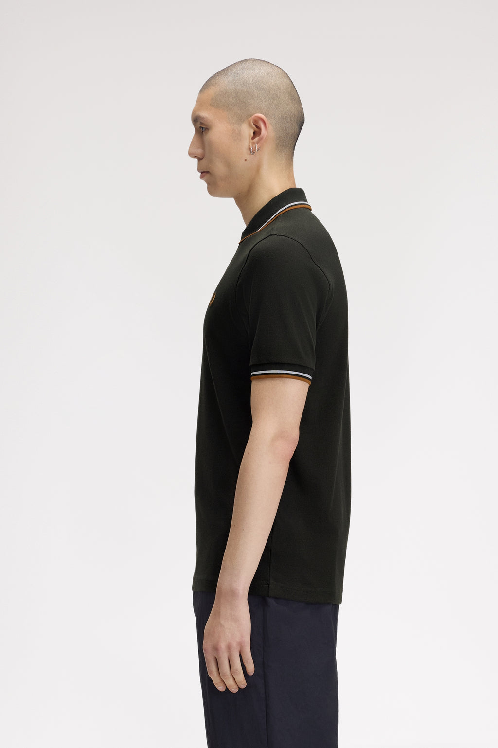 Polo's korte mouw groen Fred Perry
