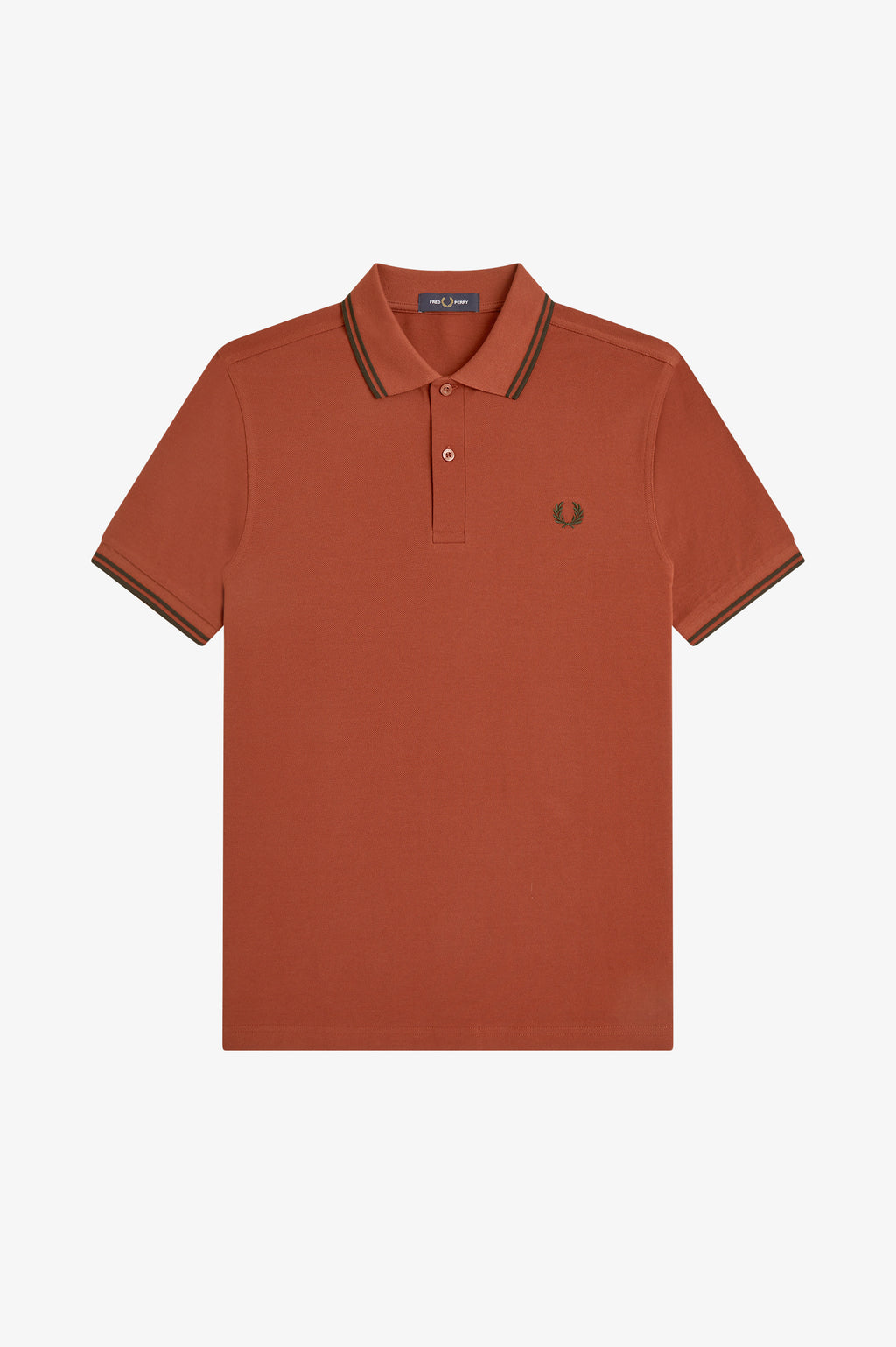 Polo's korte mouw bordeaux Fred Perry