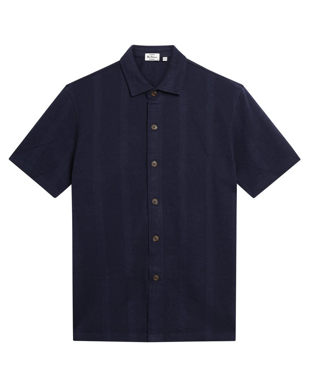 Hemden korte mouw navy Ben Sherman