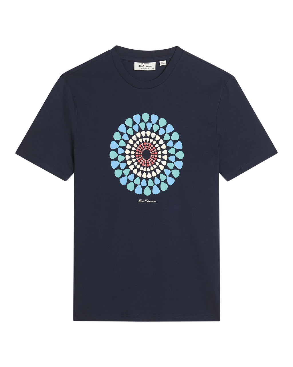 T-shirts korte mouw navy Ben Sherman