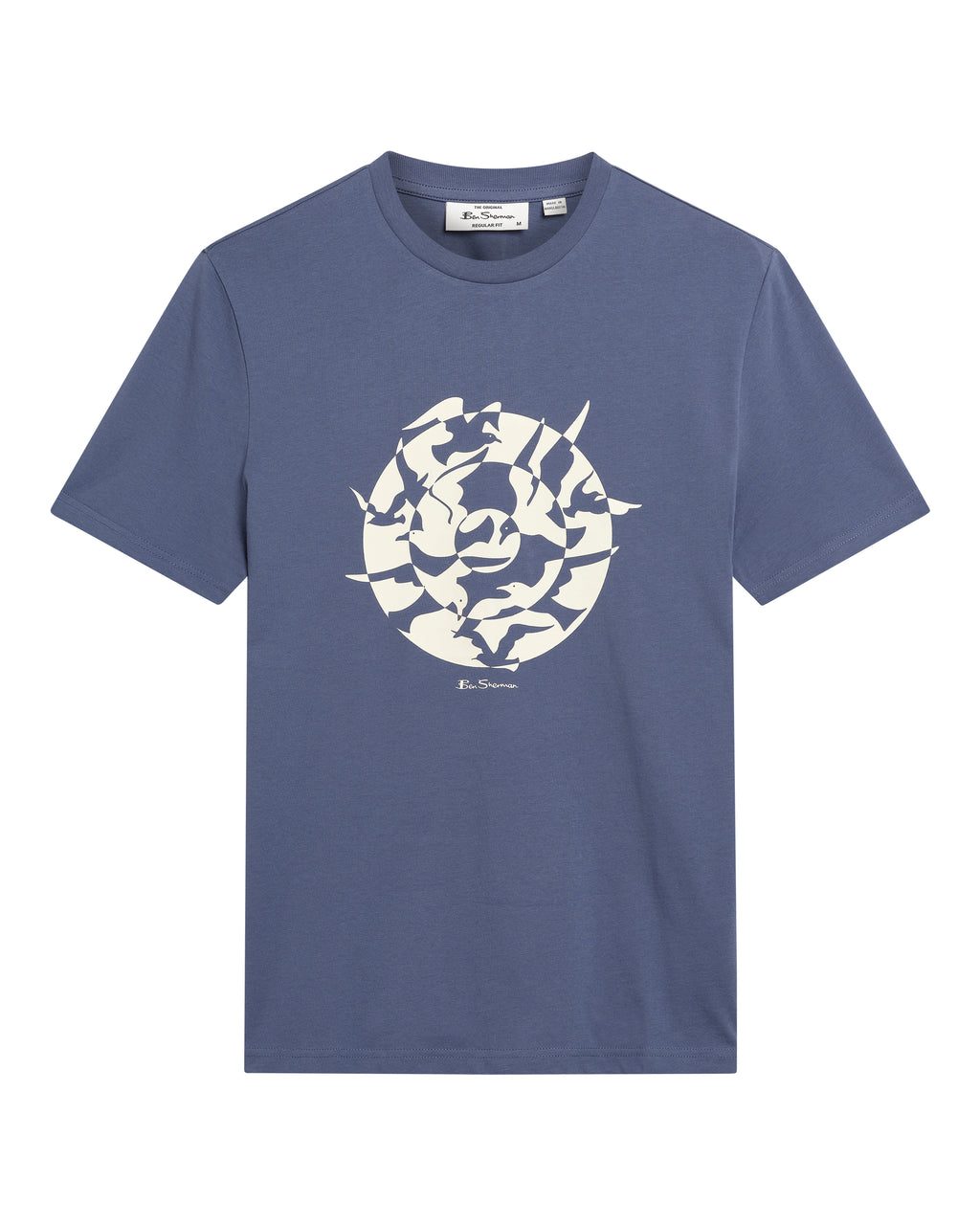 T-shirts korte mouw blauw Ben Sherman