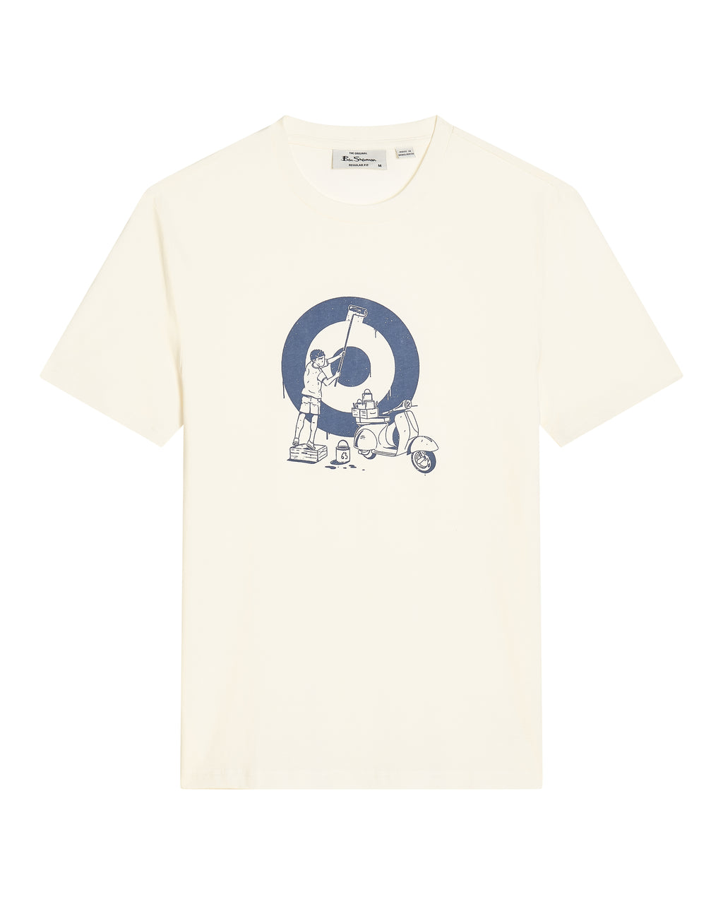 T-shirts korte mouw beige Ben Sherman
