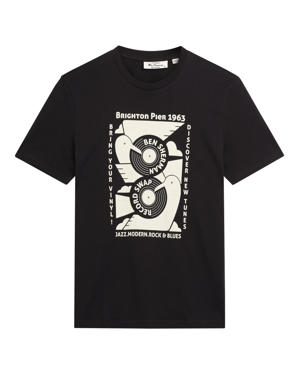 T-shirts korte mouw zwart Ben Sherman
