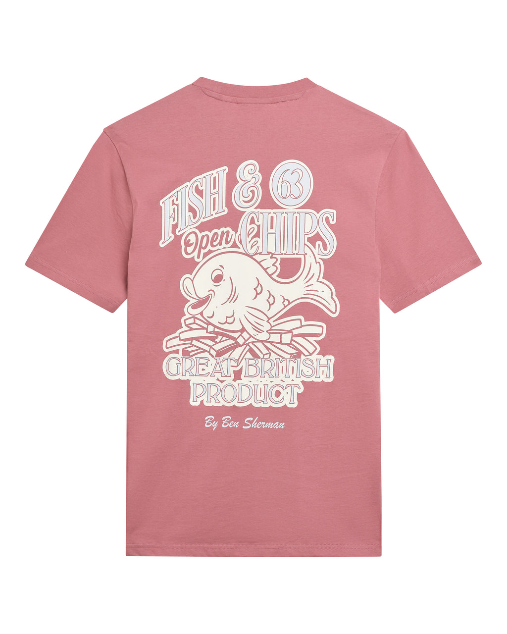 T-shirts korte mouw roze Ben Sherman