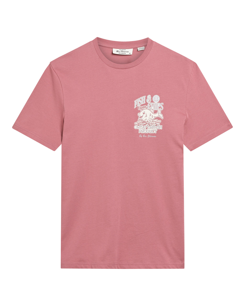 T-shirts korte mouw roze Ben Sherman