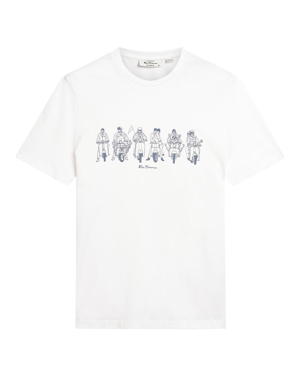 T-shirts korte mouw wit Ben Sherman