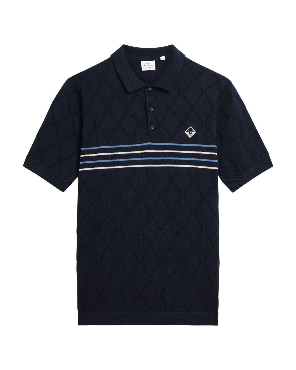 Polo's korte mouw navy Ben Sherman