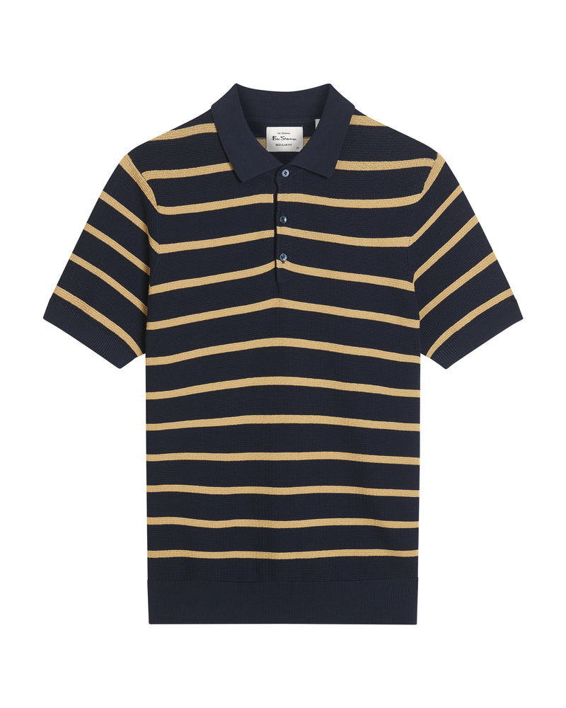 Polo's korte mouw navy Ben Sherman
