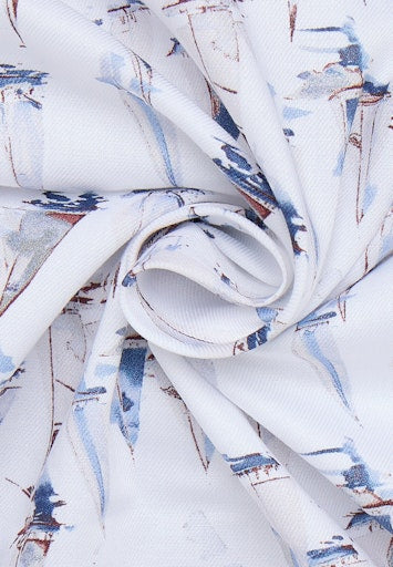 Hemden lange mouw blauw ETERNA