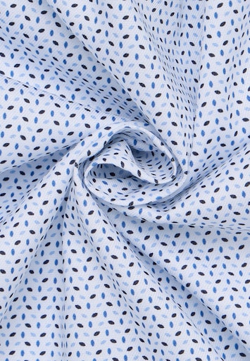 Hemden lange mouw blauw ETERNA