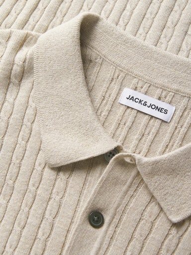 Polo's korte mouw beige JACK & JONES