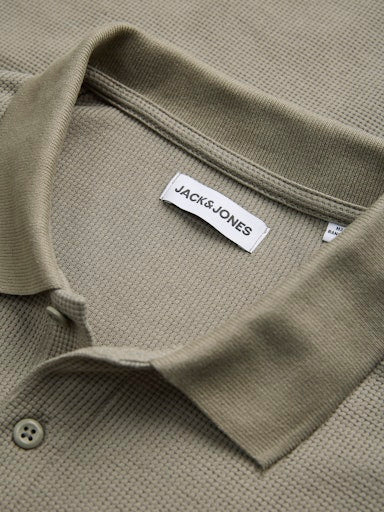 Polo's korte mouw groen JACK & JONES