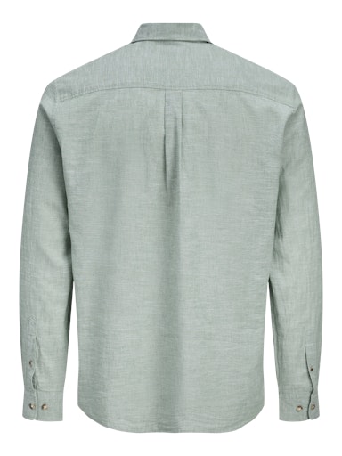 Hemden lange mouw groen JACK & JONES