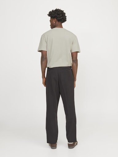 T-shirts korte mouw beige JACK & JONES
