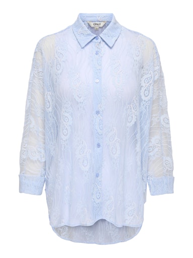 Blouses lange mouw blauw ONLY