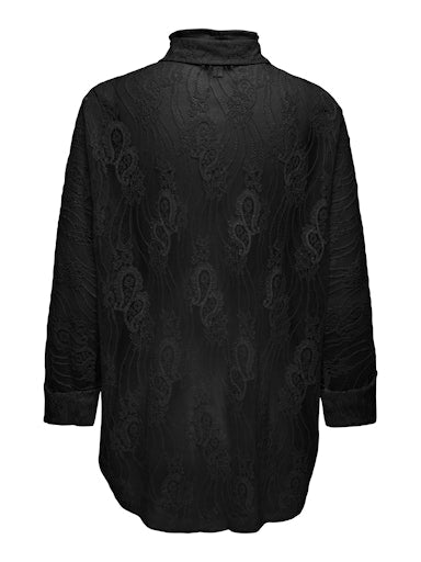 Blouses lange mouw zwart ONLY