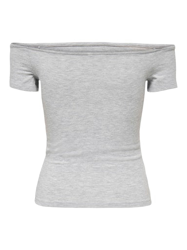 T-shirts korte mouw grijs ONLY