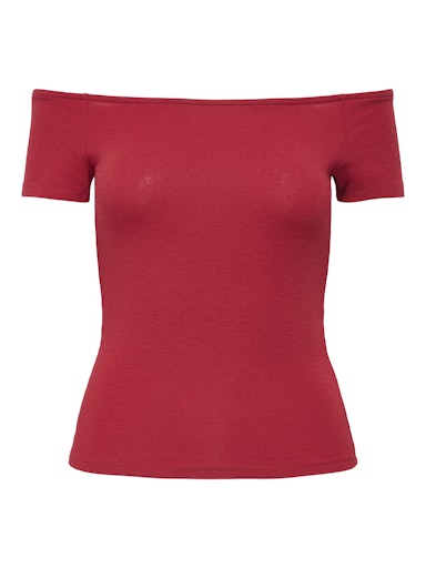 T-shirts korte mouw rood ONLY