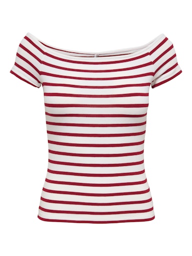 T-shirts korte mouw beige ONLY