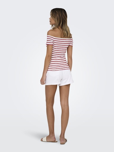 T-shirts korte mouw beige ONLY