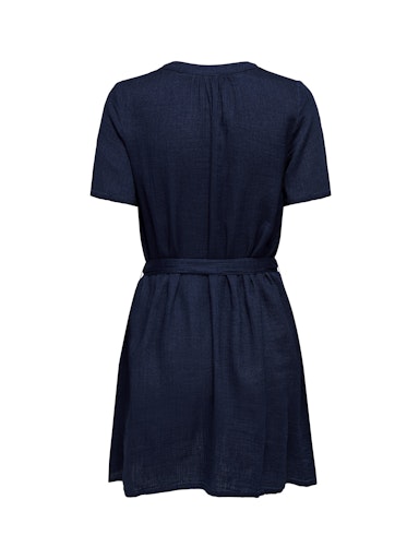 Jurken korte mouw blauw ONLY