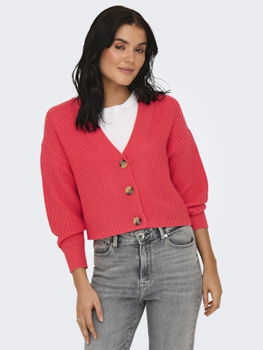 Cardigans rood ONLY