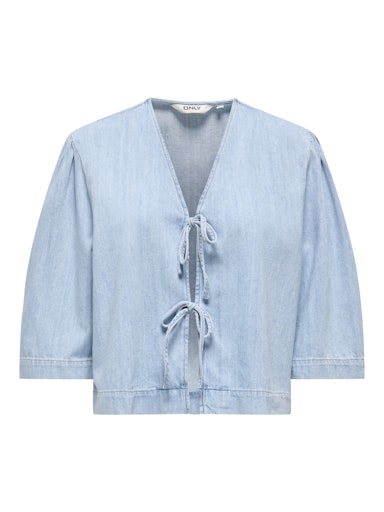 Blouses lange mouw blauw ONLY