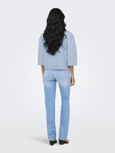 Blouses lange mouw blauw ONLY
