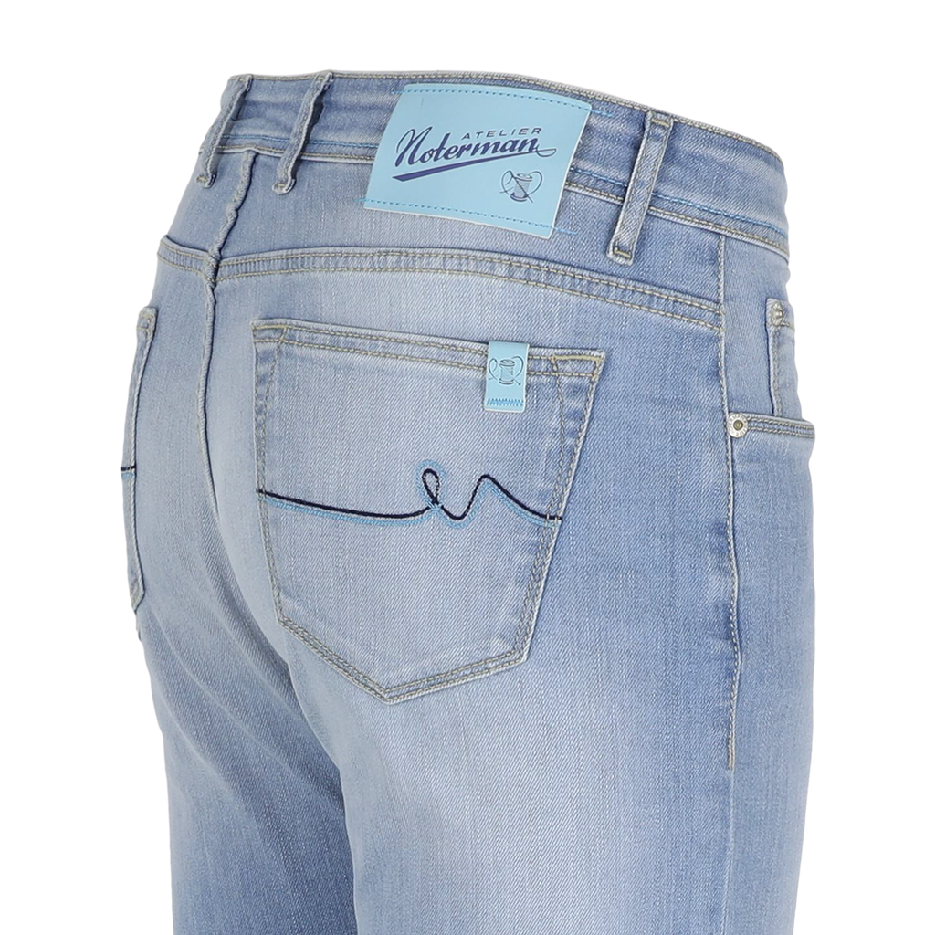 Jeans blauw Atelier Noterman