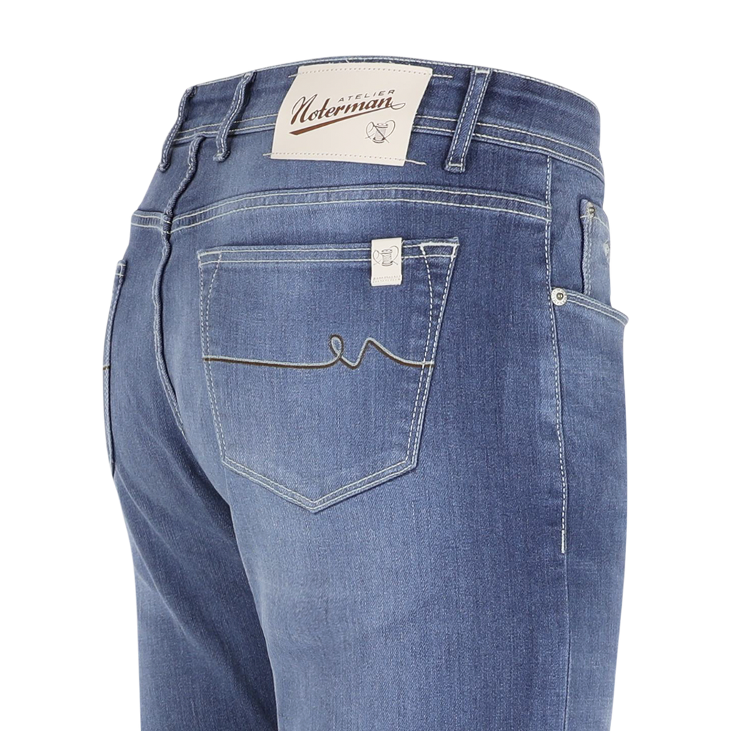 Jeans blauw Atelier Noterman