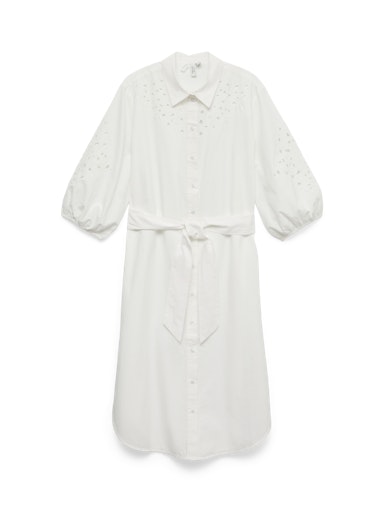 Jurken lange mouw wit VERO MODA