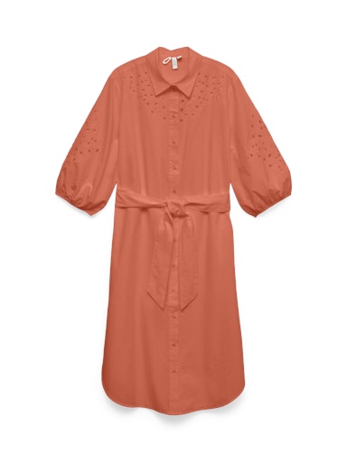 Jurken lange mouw rood VERO MODA
