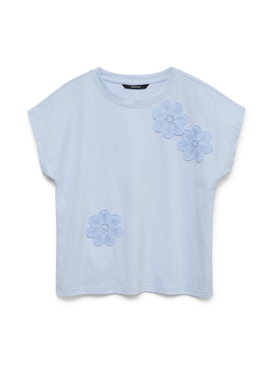 T-shirts korte mouw blauw VERO MODA