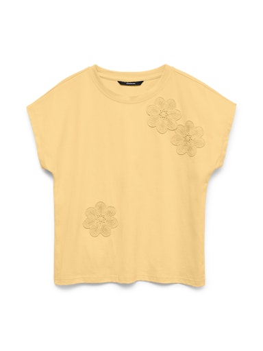 T-shirts korte mouw geel VERO MODA