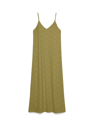 Jurken zonder mouw bruin VERO MODA