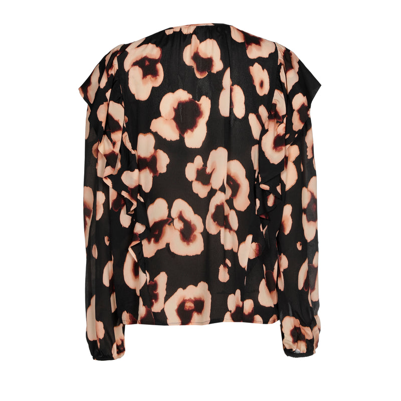 Blouses lange mouw multicolor Caroline Biss