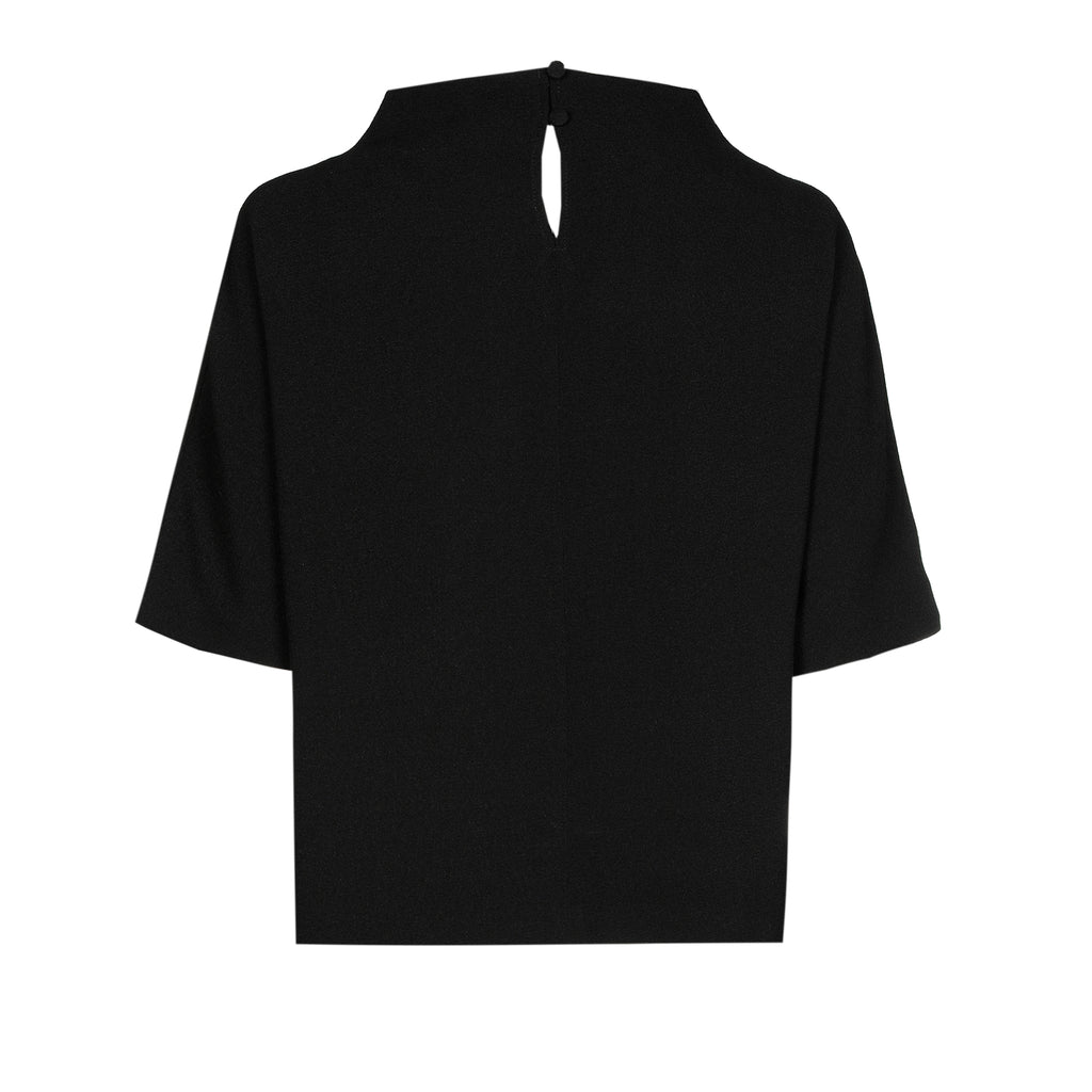 Blouses korte mouw zwart Caroline Biss