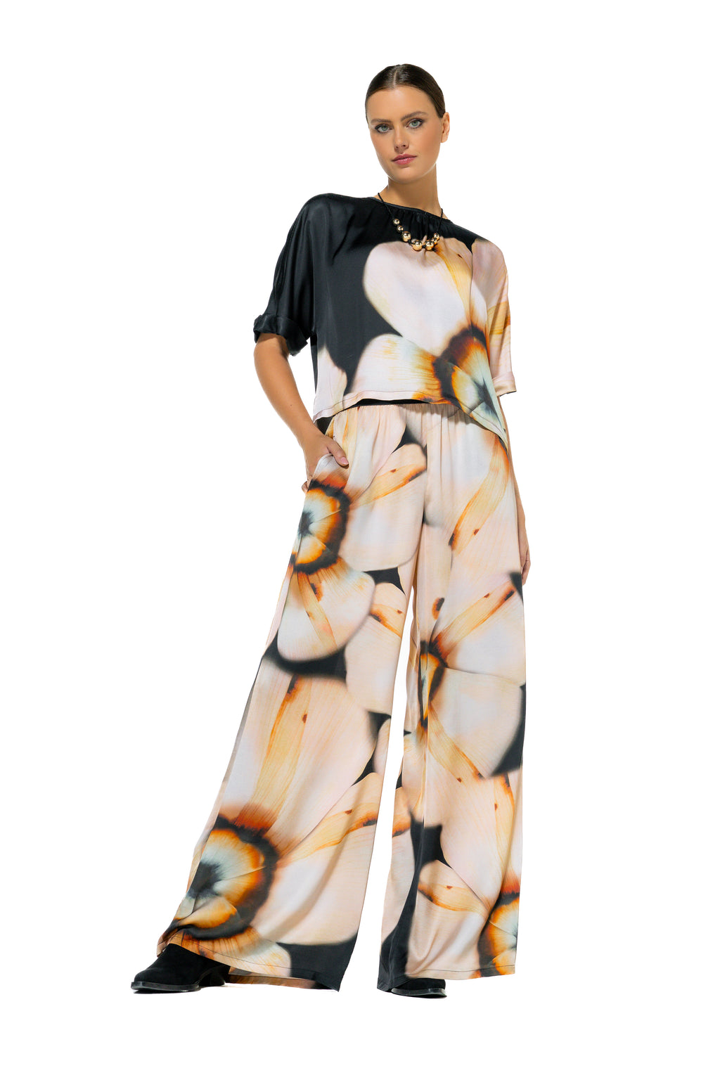 Blouses korte mouw multicolor Caroline Biss