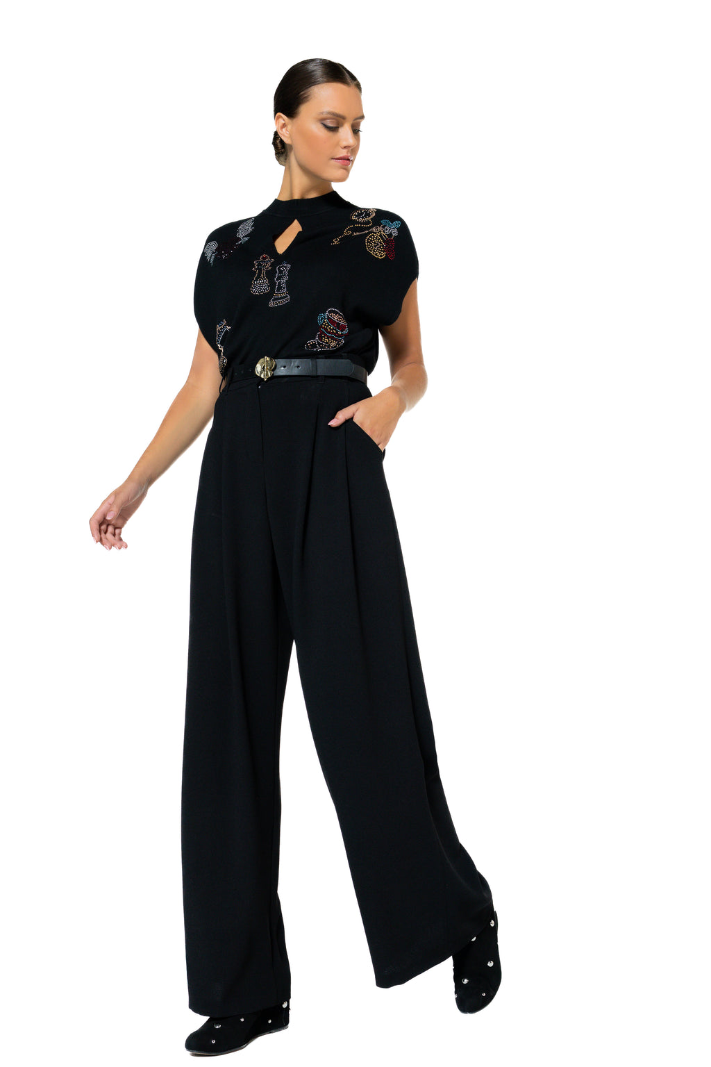 Blouses korte mouw multicolor Caroline Biss