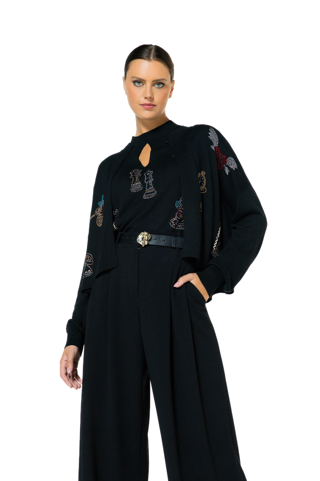 Blouses korte mouw multicolor Caroline Biss