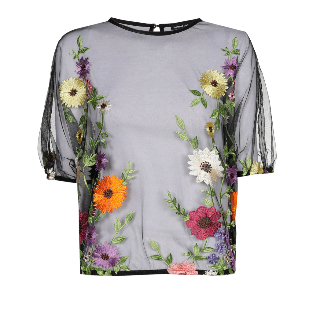 Blouses korte mouw multicolor Caroline Biss